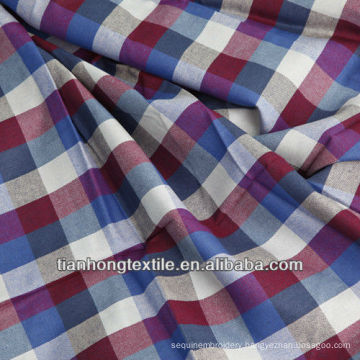 Cotton Check Men Shirt Fabric Textile